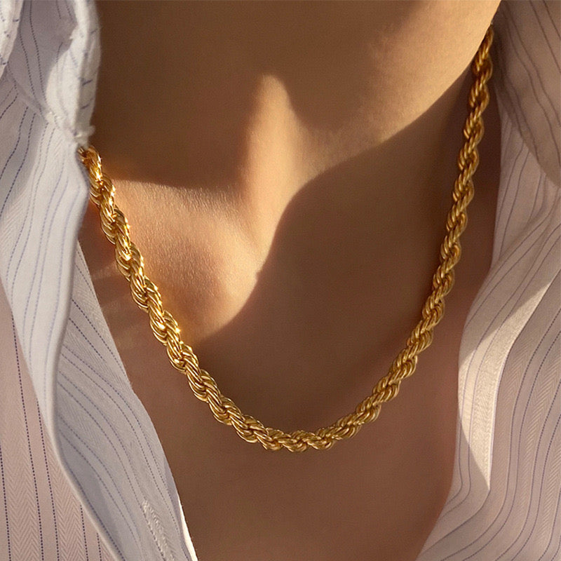 Collier torsadé