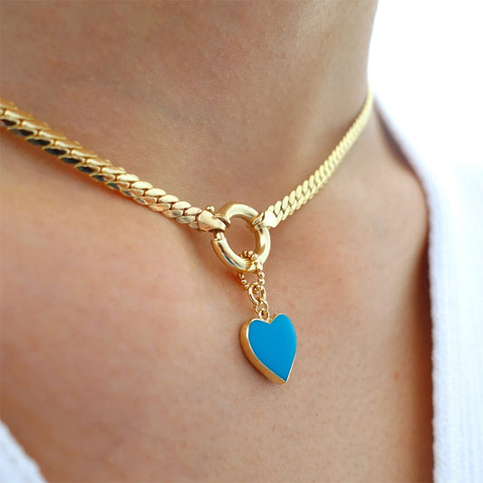 Collier+pendantif interchangeable