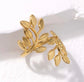 Bague leaf