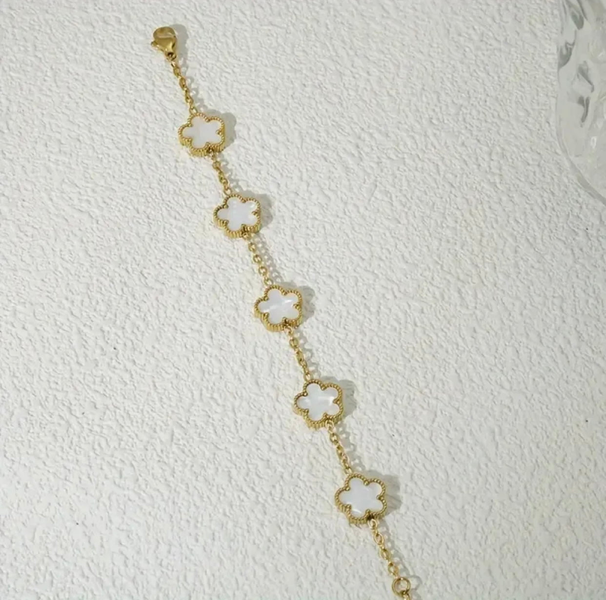 Bracelet fleur de nacre