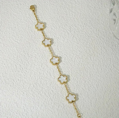 Bracelet fleur de nacre