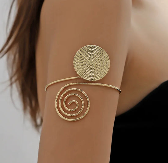 Bracelet de bras fil d’or