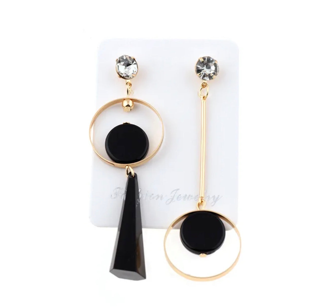 Boucle d’oreille Patchwork