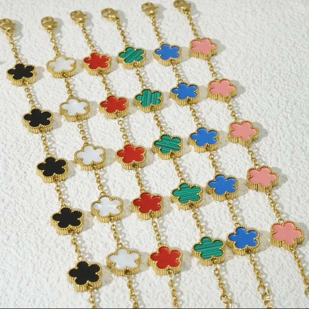 Bracelet fleur de nacre