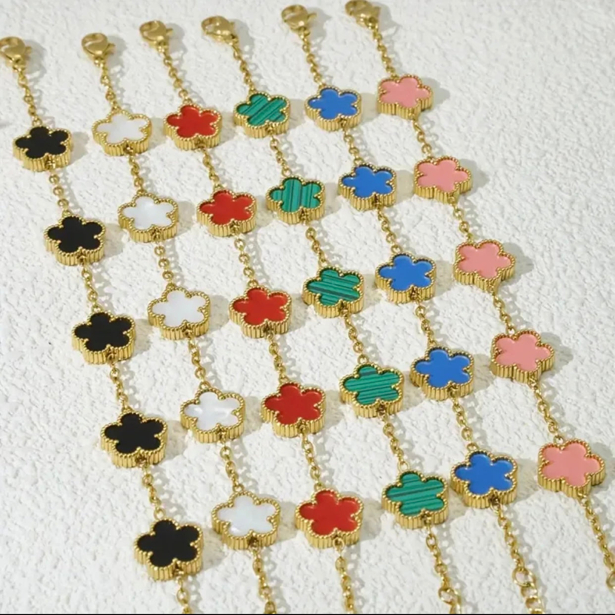 Bracelet fleur de nacre