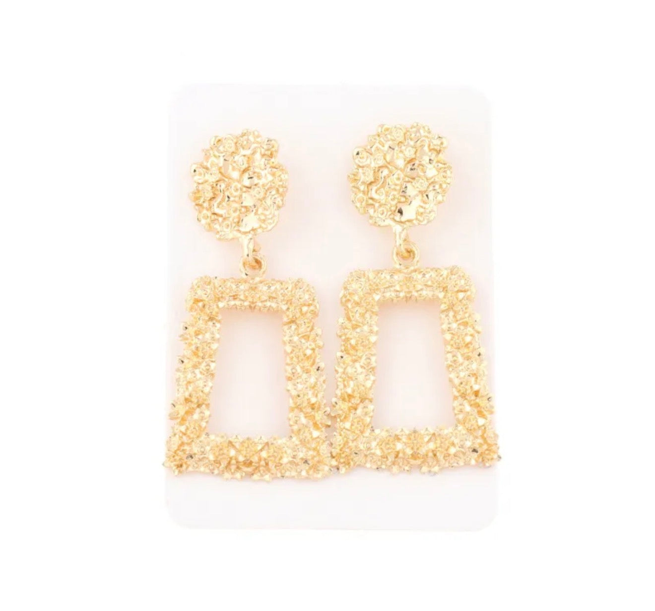 Boucle d’oreille Patchwork