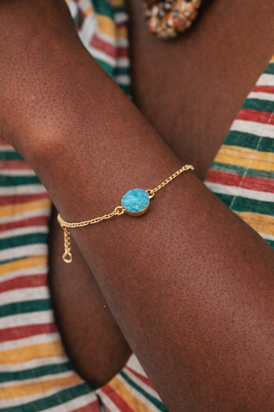 Bracelet Agate Druzy