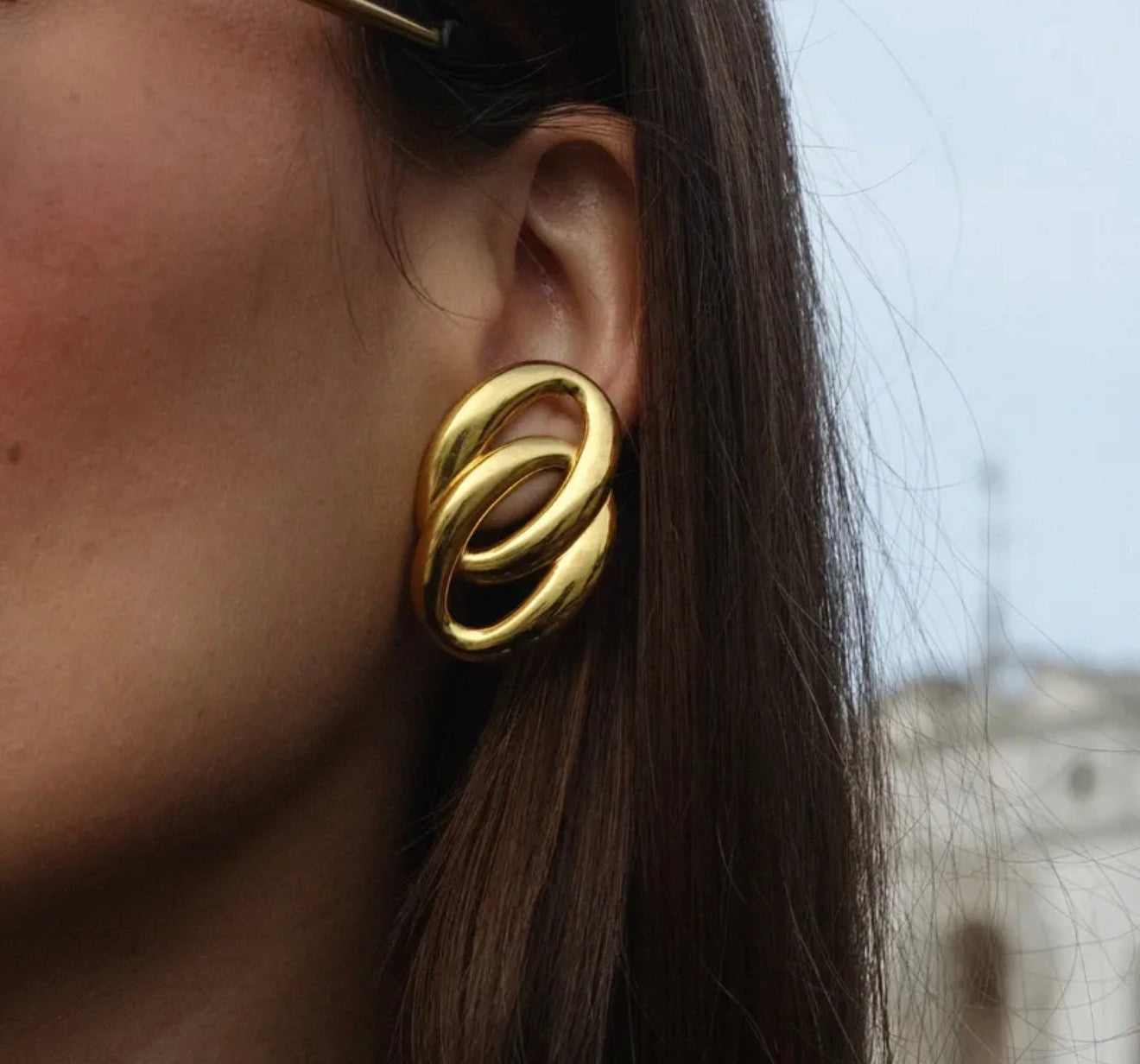Boucle d’oreille Ecrin