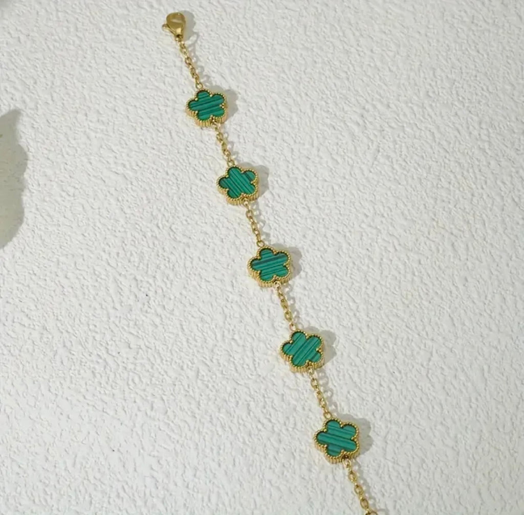Bracelet fleur de nacre