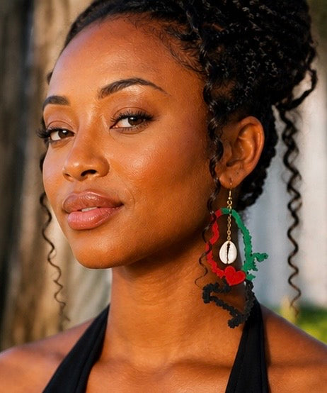 Rasin – Boucle d’oreille artisanale