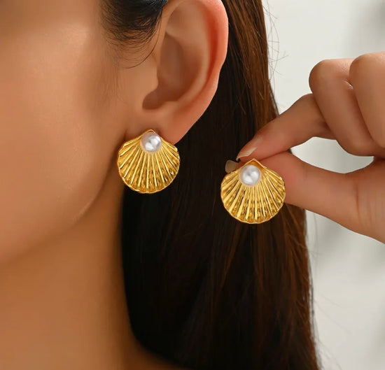 Boucle d’oreille Pearlina