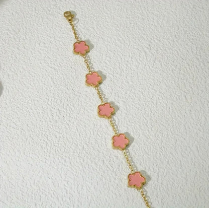 Bracelet fleur de nacre