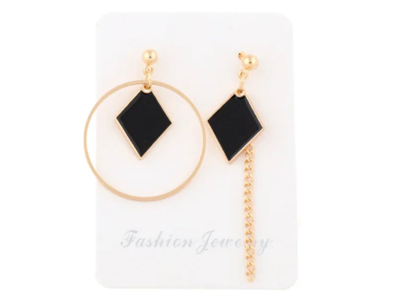 Boucle d’oreille Patchwork