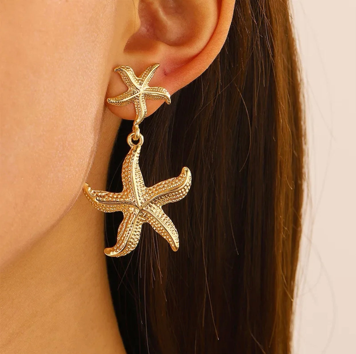 Boucle d’oreille marine