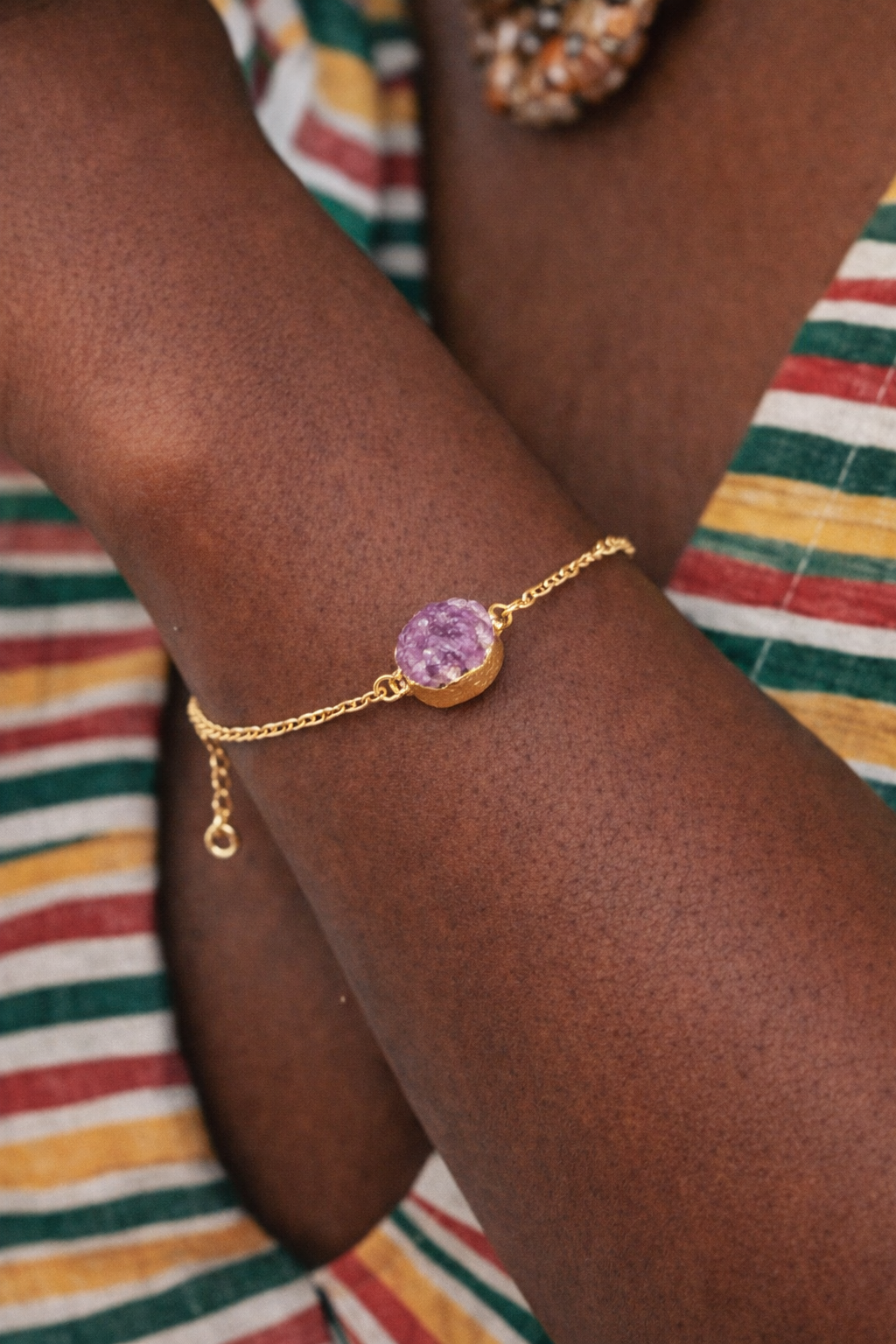 Bracelet Agate Druzy