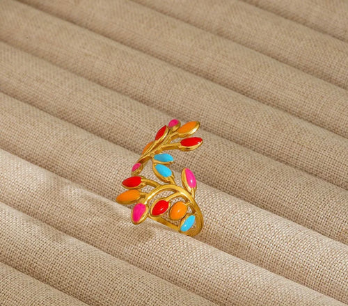 Bague leaf