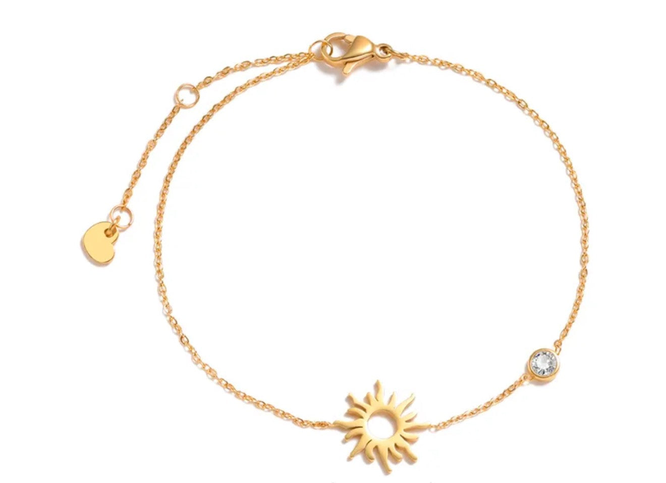 Bracelet Soleil doré