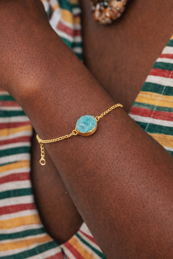 Bracelet Agate Druzy