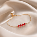 Bracelet  perles scintillantes