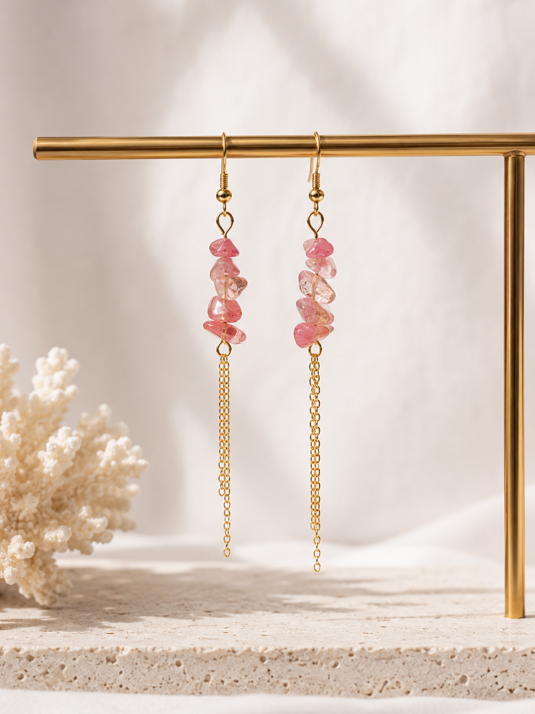 Boucle d’oreille Nymphéa