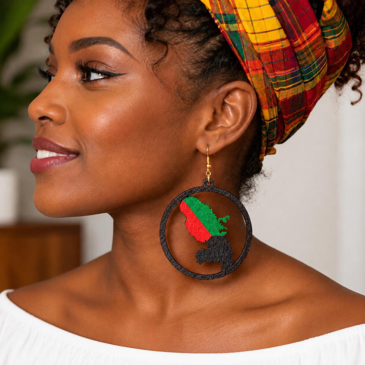 Boucle d’oreille Fanm Péyi