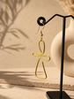 Ankh Anaya | Boucle d’oreille artisanale inspirée de l’Ankh