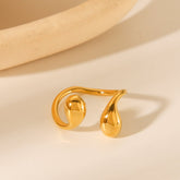 Bague gouttelettes d’eau - C’sBeauty shop