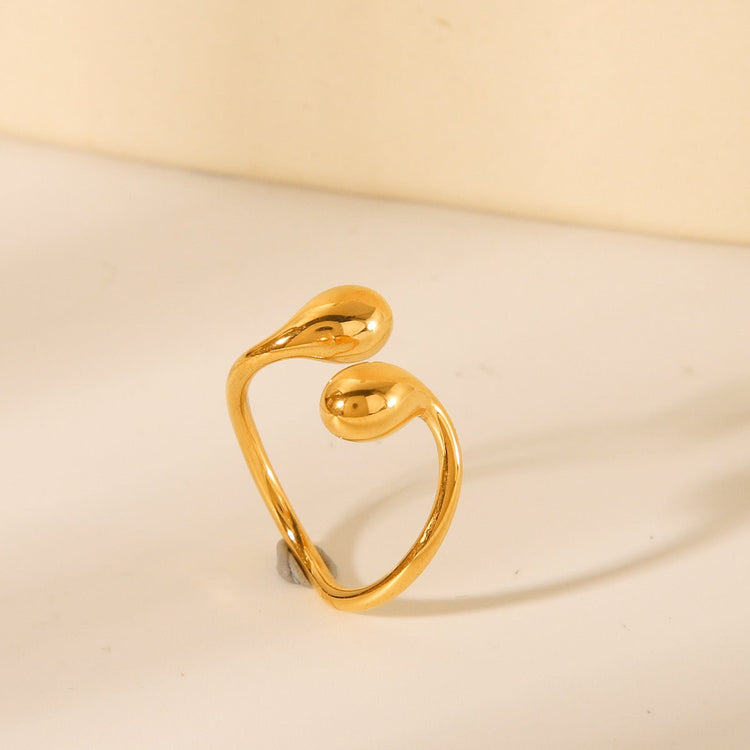 Bague gouttelettes d’eau - C’sBeauty shop