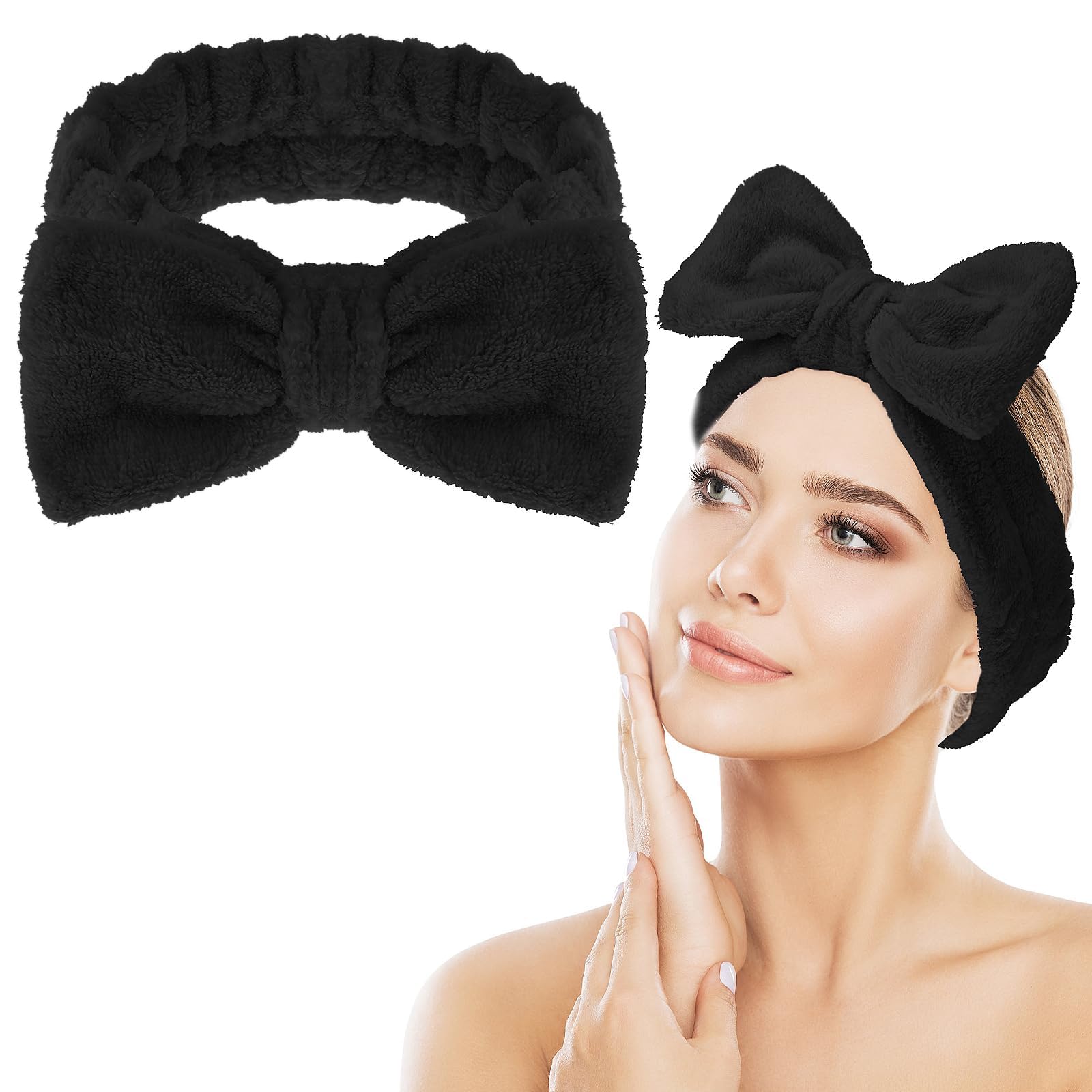 Bandeau de bain ( maquillage) - C’sBeauty shopNoir