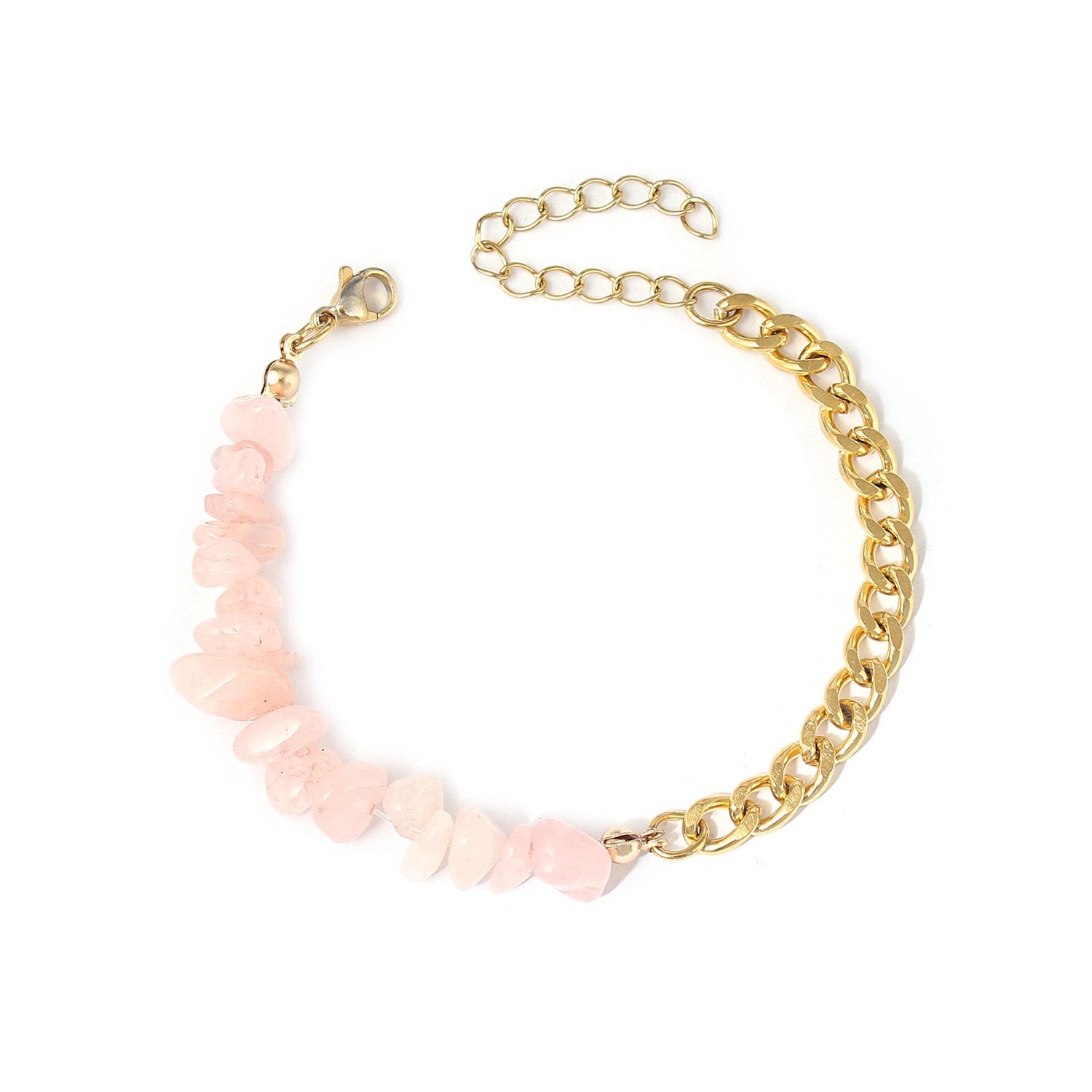 Bracelet en pierre naturel - C’sBeauty shopQuartz rose