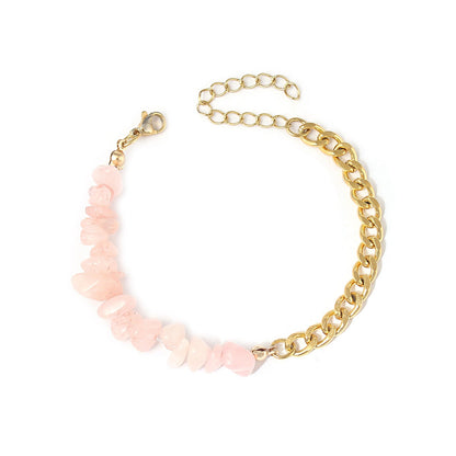 Bracelet en pierre naturel - C’sBeauty shopQuartz rose