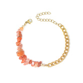 Bracelet en pierre naturel - C’sBeauty shopSélénite orange
