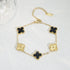 Bracelet trèfle color - C’sBeauty shopNoir