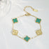 Bracelet trèfle color - C’sBeauty shopVert