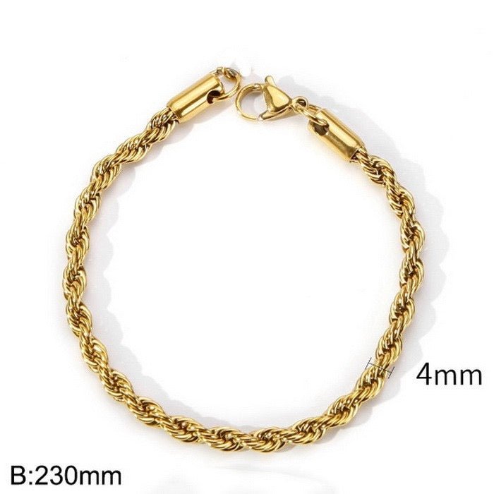 Bracelets torsadées - C’sBeauty shop23cm|4mm