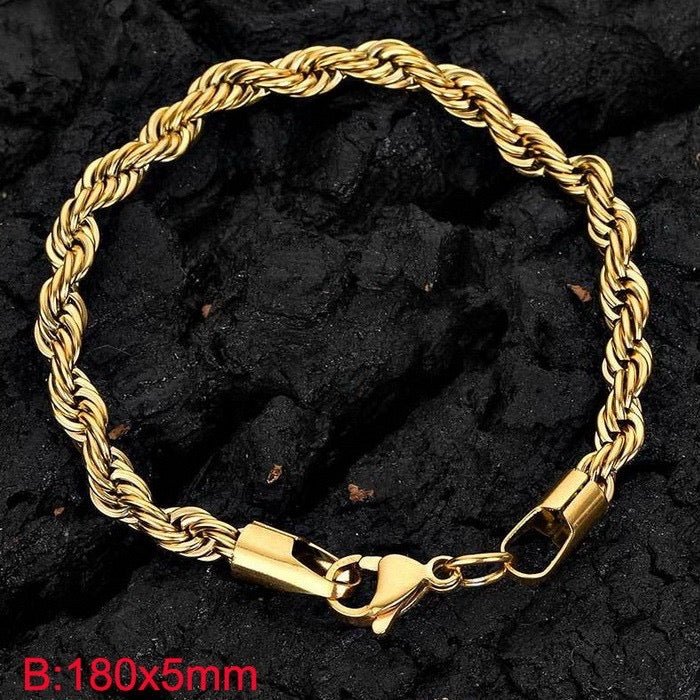 Bracelets torsadées - C’sBeauty shop18cm|5mm