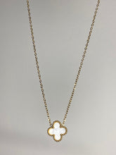 collier trefle color - C’sBeauty shopBlanc