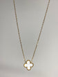 collier trefle color - C’sBeauty shopBlanc