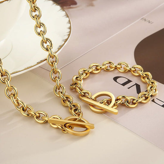 Parure grosse maille - C’sBeauty shopCollier